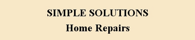 Simple Solutions Home Repairs, LLC