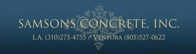 Construction Professional Samsons Concrete INC in Simi Valley CA