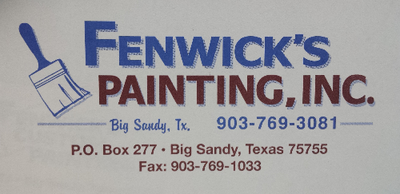 Construction Professional Fenwicks Custom Painting in Big Sandy TX