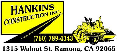 Construction Professional Hankins Construction, Inc. in Ramona CA