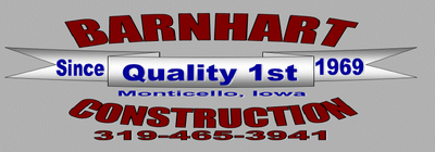 Construction Professional Barnhart Construction Co., LLC in Onslow IA