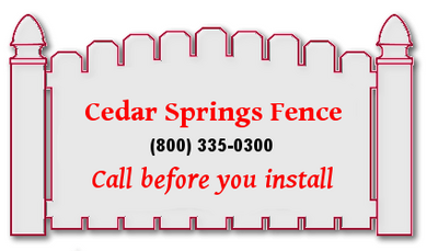 Cedar Springs Fence, LLC