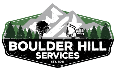 Boulder Hill Tree And Excavati