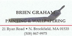 Construction Professional Brien J Graham Painting And Wallpapering in North Brookfield MA