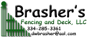Construction Professional Brasher Fencing Deck CO in Millbrook AL