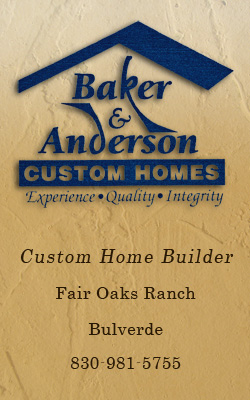Construction Professional Baker Homes INC in Fair Oaks Ranch TX