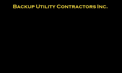 Backup Utility Contractors INC