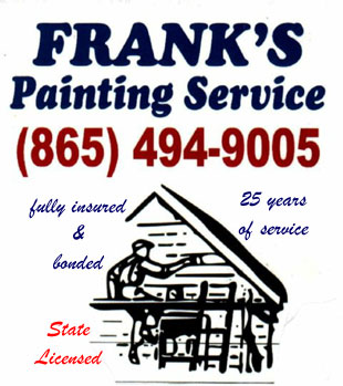 Construction Professional Franks Painting Service in Andersonville TN