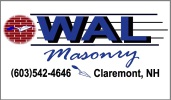 Construction Professional Wal Masonry in Claremont NH
