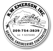 Construction Professional K W Emerson, INC in San Andreas CA