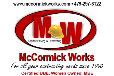 Construction Professional Mccormick Asphalt Paving Excavating INC in Mulberry AR