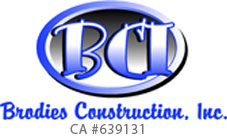 Construction Professional Brodie's Construction, Inc. in Palmdale CA