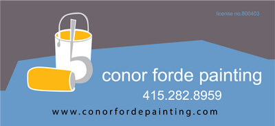 Construction Professional Conor Forde Painting in San Francisco CA