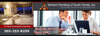 Tamiami Plumbing South Florida