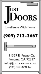 Construction Professional Just Doors in Fontana CA
