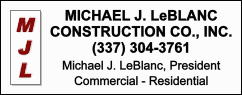 Construction Professional Leblanc Michael Cnstr CO in Lake Charles LA